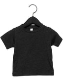 Bella + Canvas-3413B-Infant Triblend Short Sleeve T-Shirt-CHAR BLK TRIBLND