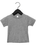 Bella + Canvas-3413B-Infant Triblend Short Sleeve T-Shirt-GREY TRIBLEND