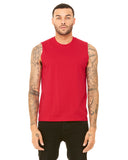 Bella + Canvas-3483-Unisex Jersey Muscle Tank-RED