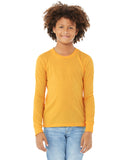 Bella + Canvas-3501Y-Youth Jersey Long-Sleeve T-Shirt-HTHR YLLOW GOLD