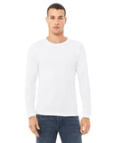 Bella + Canvas-3501-Unisex Jersey Long-Sleeve T-Shirt-WHITE