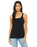 Bella + Canvas-6488-Ladies Relaxed Jersey Tank-BLACK