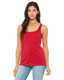 Bella + Canvas-6488-Ladies Relaxed Jersey Tank-RED