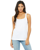 Bella + Canvas-6488-Ladies Relaxed Jersey Tank-WHITE