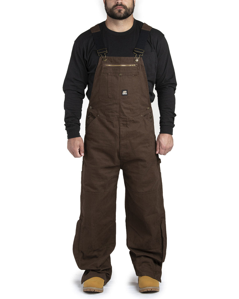 Berne-B1068-Acre Unlined Washed Bib Overall-BARK_34
