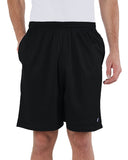 Champion-81622-Adult Mesh Short with Pockets-BLACK