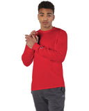Champion-CC8C-Adult Long-Sleeve T-Shirt-RED