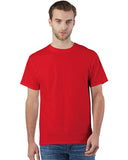 Champion-CP10-Adult Ringspun Cotton T-Shirt-ATHLETIC RED