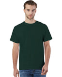 Champion-CP10-Adult Ringspun Cotton T-Shirt-DARK GREEN