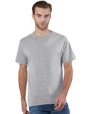 Champion-CP10-Adult Ringspun Cotton T-Shirt-OXFORD GRAY