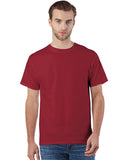 Champion-CP10-Adult Ringspun Cotton T-Shirt-TRUE CARDINAL