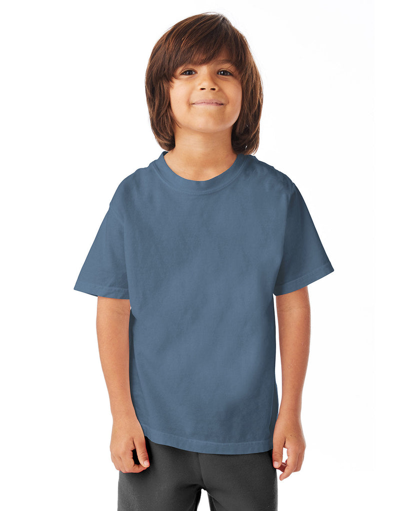 ComfortWash by Hanes-GDH175-Youth Garment-Dyed T-Shirt-SALTWATER