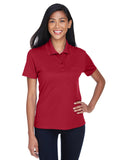Core 365-78181P-Ladies Origin Performance Piqué Polo with Pocket-CLASSIC RED