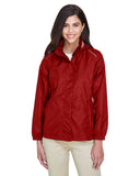 Core 365-78185-Ladies Climate Seam-Sealed Lightweight Variegated Ripstop Jacket-CLASSIC RED