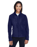 Core 365-78190-Ladies Journey Fleece Jacket-CLASSIC NAVY