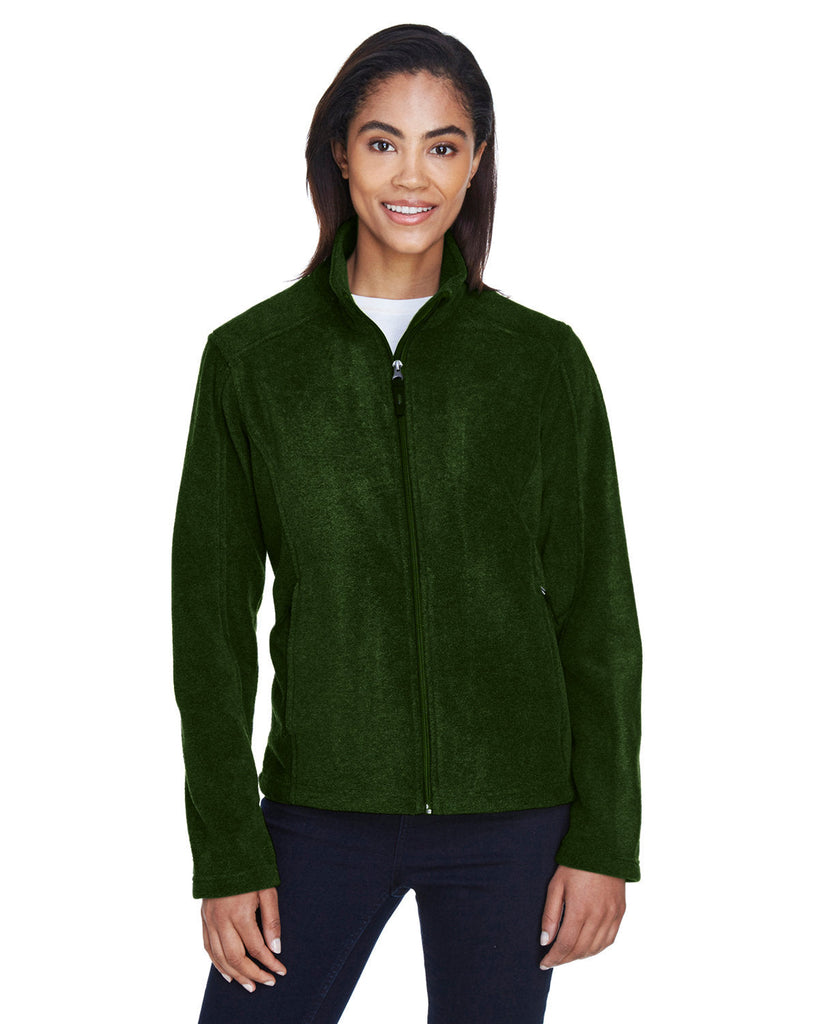 Core 365-78190-Ladies Journey Fleece Jacket-FOREST