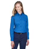 Core 365-78193-Ladies Operate Long-Sleeve Twill Shirt-TRUE ROYAL