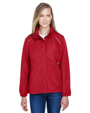 Core 365-78224-Ladies Profile Fleece-Lined All-Season Jacket-CLASSIC RED