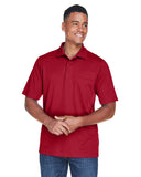 Core 365-88181P-Mens Origin Performance Piqué Polo with Pocket-CLASSIC RED