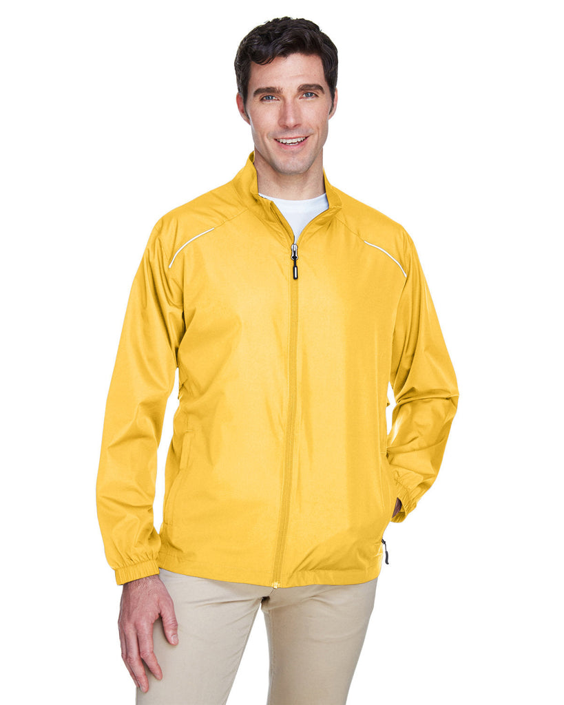 Core 365-88183-Mens Motivate Unlined Lightweight Jacket-CAMPUS GOLD