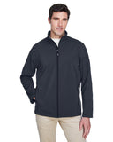 Core 365-88184-Mens Cruise Two-Layer Fleece Bonded Soft Shell Jacket-CARBON