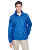 Core 365-88185-Mens Climate Seam-Sealed Lightweight Variegated Ripstop Jacket-TRUE ROYAL