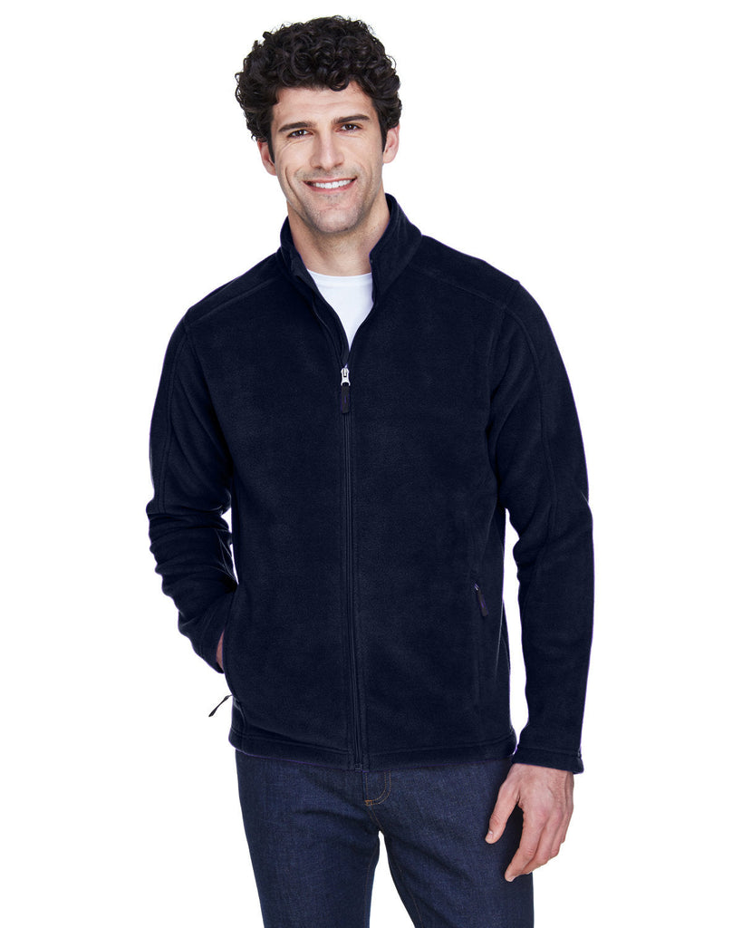 Core 365-88190T-Mens Tall Journey Fleece Jacket-CLASSIC NAVY