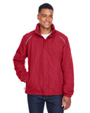 Core 365-88224-Mens Profile Fleece-Lined All-Season Jacket-CLASSIC RED