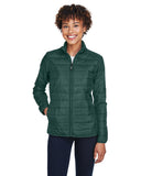 Core 365-CE700W-Ladies Prevail Packable Puffer Jacket-FOREST