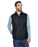 Core 365-CE702-Mens Prevail Packable Puffer Vest-BLACK