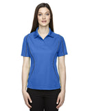 Extreme-75107-Ladies Eperformance Velocity Snag Protection Colorblock Polo with Piping-LT NAUTICAL BLU