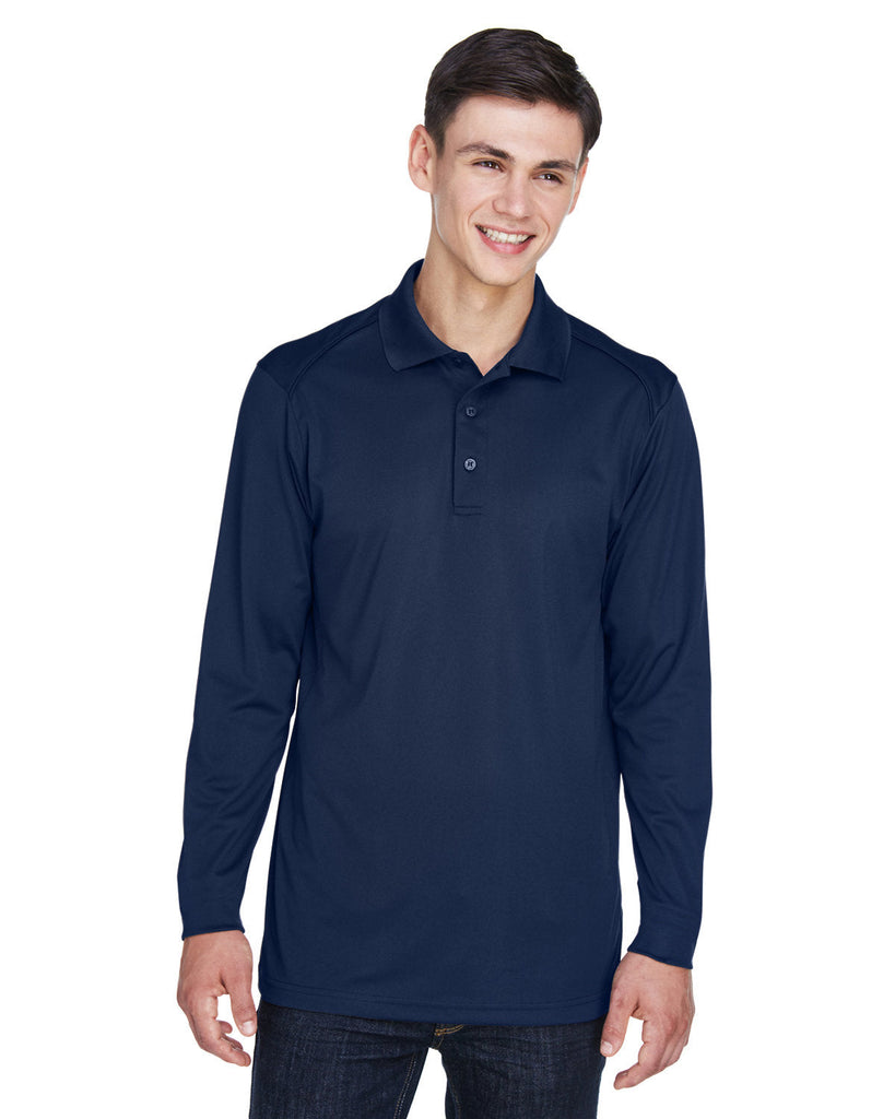 Extreme-85111T-Mens Tall Eperformance Snag Protection Long-Sleeve Polo-CLASSIC NAVY