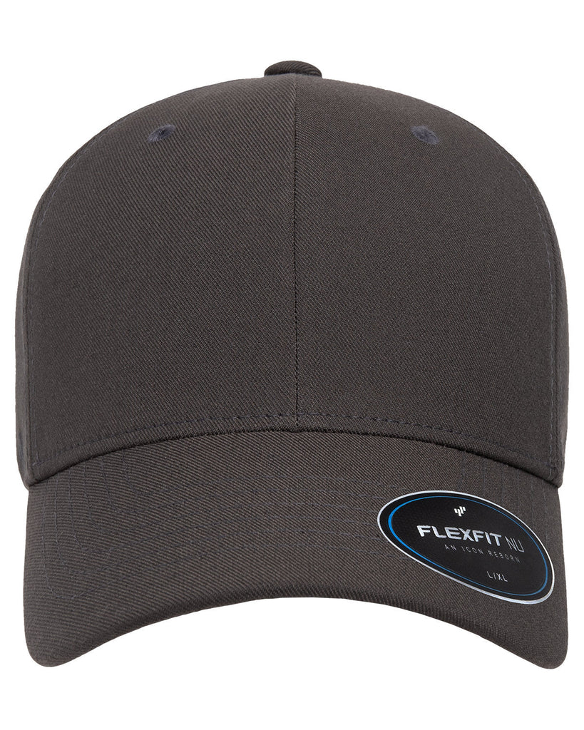 Flexfit-6100NU-Adult NU Hat-DARK GREY