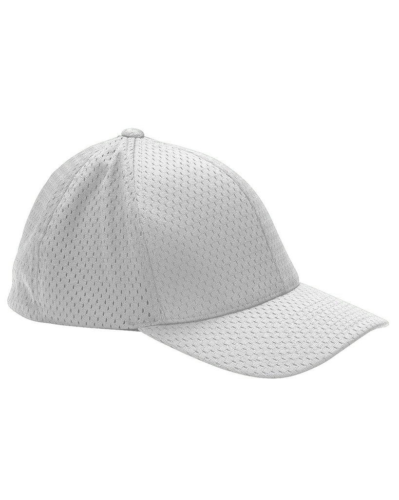 Flexfit-6777-Adult Athletic Mesh Cap-WHITE