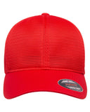 Flexfit-Y360-Adult 360 Omnimesh Cap-RED