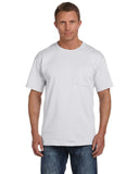 Fruit of the Loom-3931P-Adult HD Cotton Pocket T-Shirt-ASH