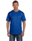 Fruit of the Loom-3931P-Adult HD Cotton Pocket T-Shirt-ROYAL