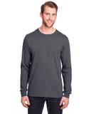 Fruit of the Loom-IC47LSR-Adult ICONIC Long Sleeve T-Shirt-CHARCOAL GREY