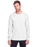 Fruit of the Loom-IC47LSR-Adult ICONIC Long Sleeve T-Shirt-WHITE