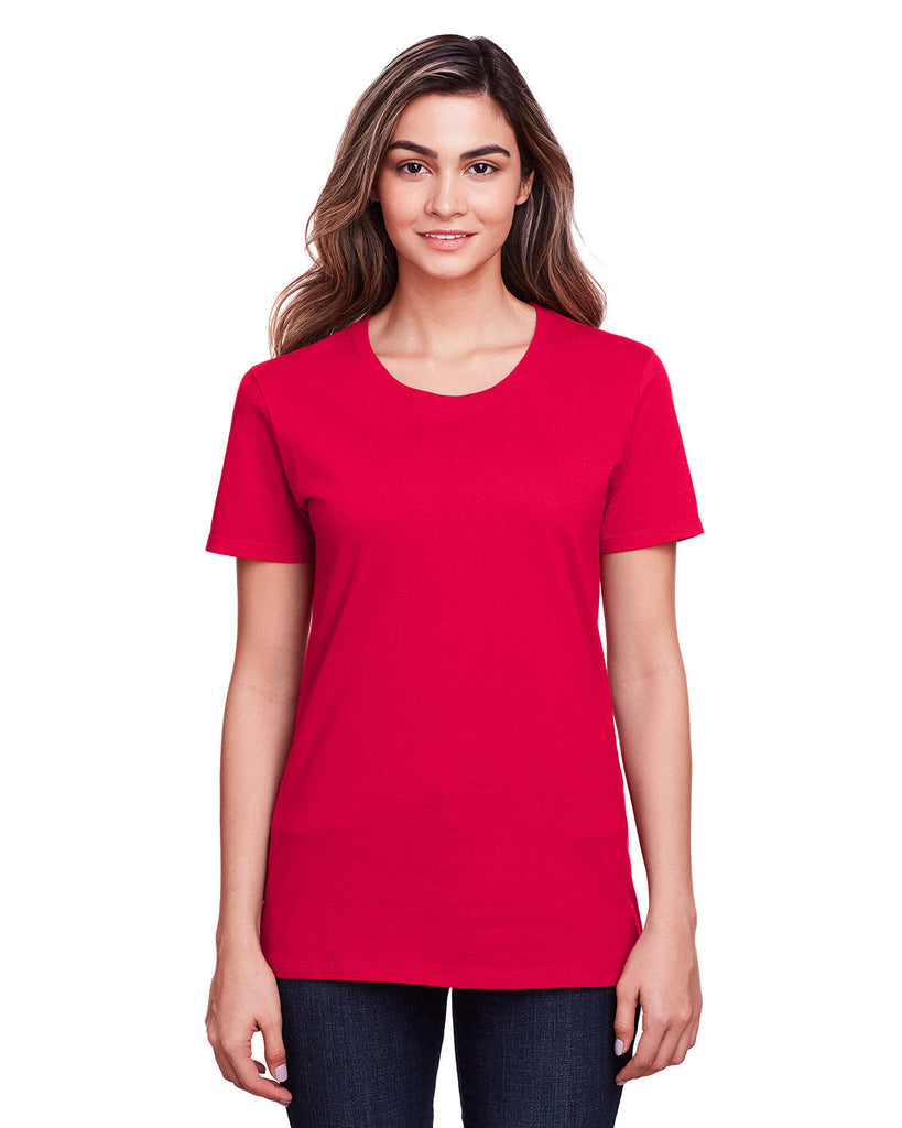 Fruit of the Loom-IC47WR-Ladies ICONIC T-Shirt-TRUE RED