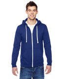 Fruit of the Loom-SF60R-Adult Sofspun Jersey Full-Zip Hooded Sweatshirt-ADMIRAL BLUE