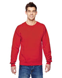 Fruit of the Loom-SF72R-Adult SofSpun Crewneck Sweatshirt-FIERY RED