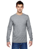 Fruit of the Loom-SFLR-Adult Sofspun Jersey Long-Sleeve T-Shirt-ATHLETIC HEATHER
