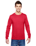 Fruit of the Loom-SFLR-Adult Sofspun Jersey Long-Sleeve T-Shirt-FIERY RED