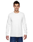 Fruit of the Loom-SFLR-Adult Sofspun Jersey Long-Sleeve T-Shirt-WHITE