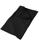 Gildan-G129-DryBlend Fleece Stadium Blanket-BLACK