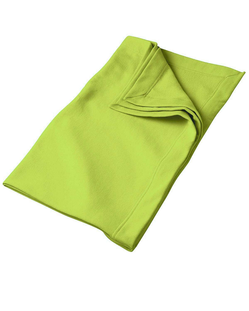 Gildan-G129-DryBlend Fleece Stadium Blanket-SAFETY GREEN
