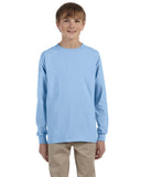 Gildan-G240B-Youth Ultra Cotton Long-Sleeve T-Shirt-LIGHT BLUE