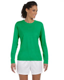 Gildan-G424L-Ladies Performance Long-Sleeve T-Shirt-IRISH GREEN