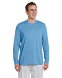 Gildan-G424-Adult Performance Long-Sleeve T-Shirt-CAROLINA BLUE